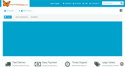 Desktop Screenshot of freephpsoftwares.com